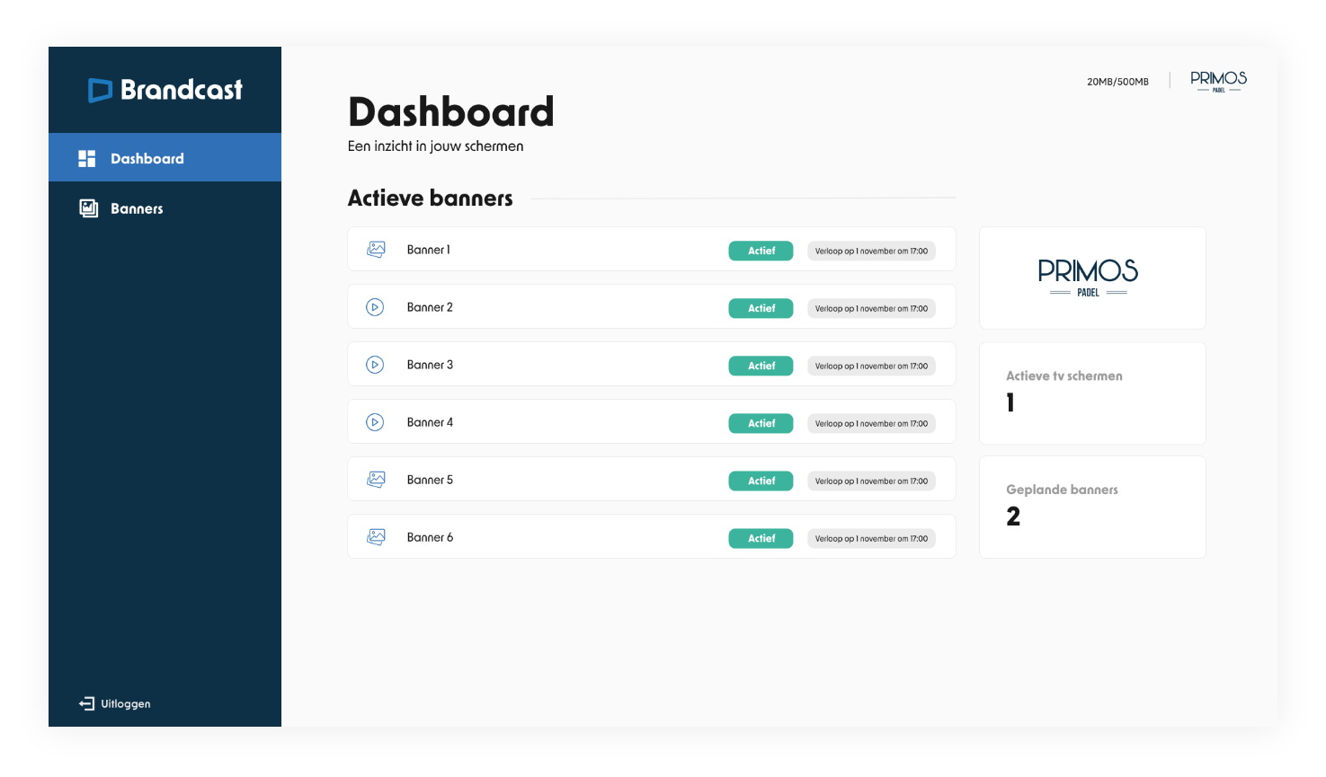 Narrowcasting software