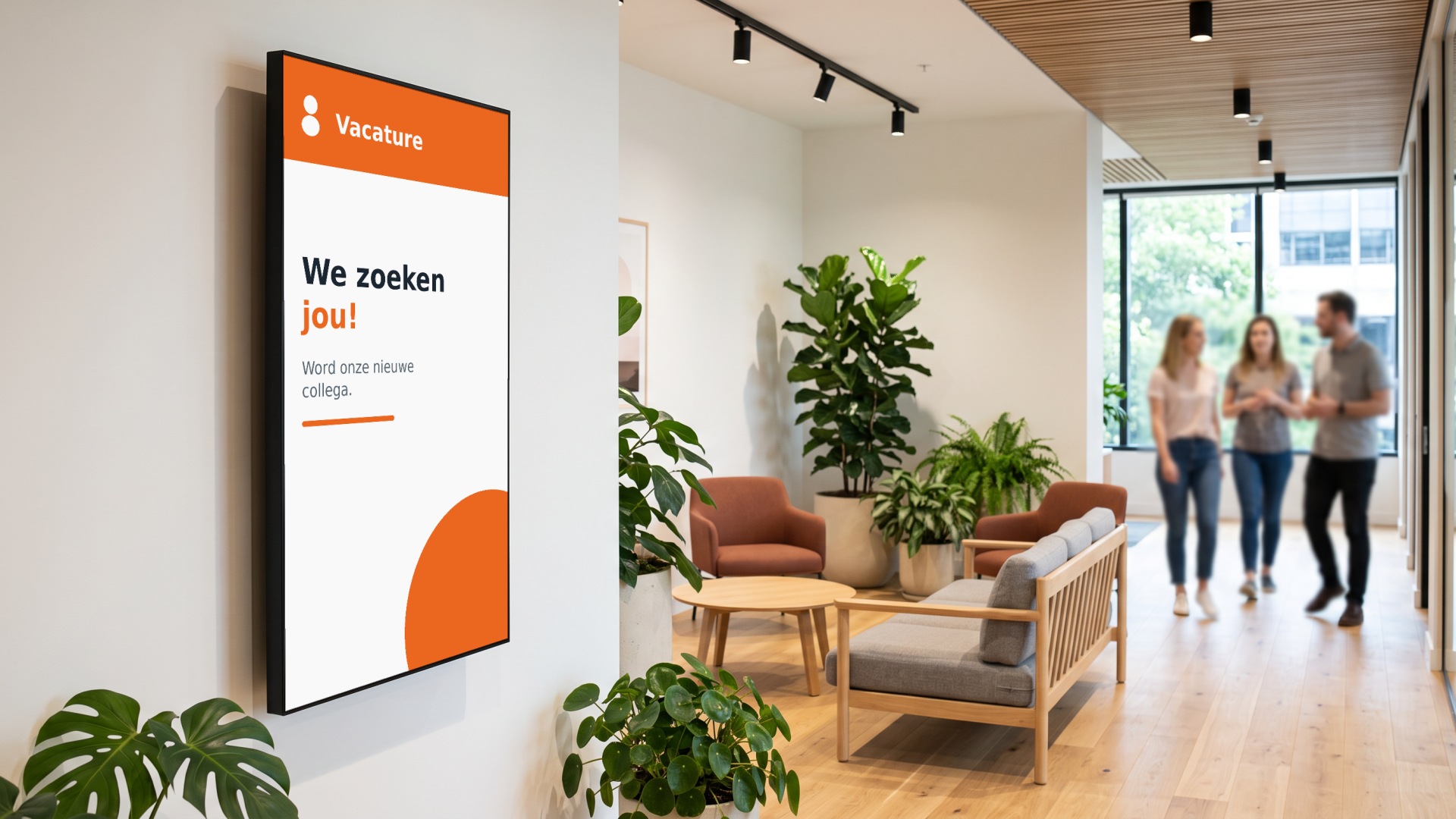 Narrowcasting voor bedrijven